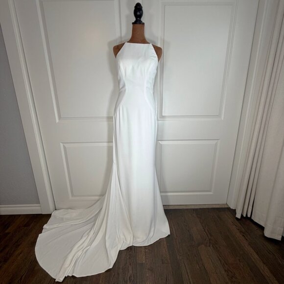 Morilee Bree Exposed Back Wedding Gown - New without tags - Picture 4 of 16